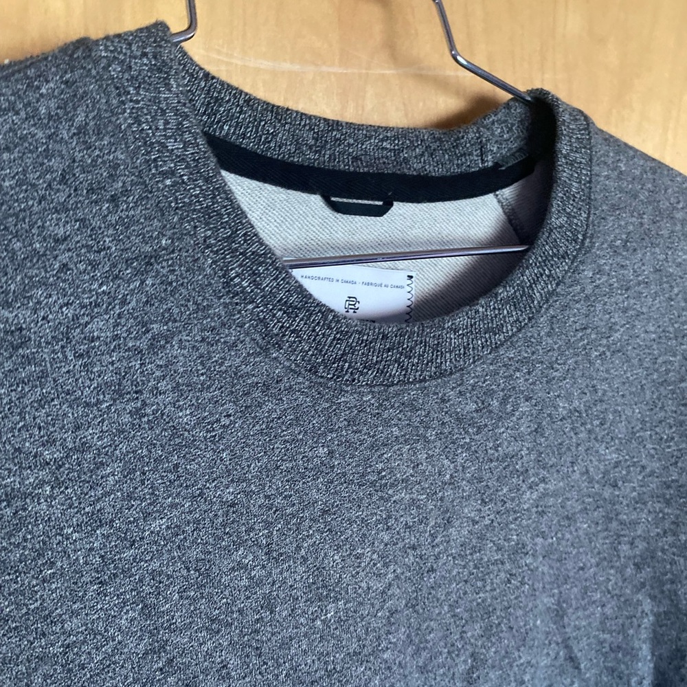 Reigning Camp large crew neck 100% cotton gray sweatshirt, barely worn